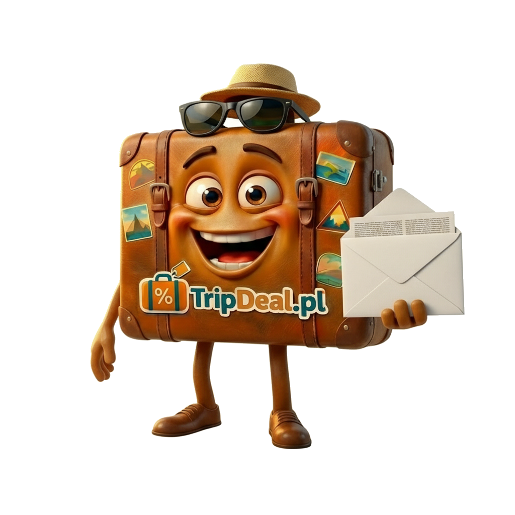 Waldek - maskotka TripDeal